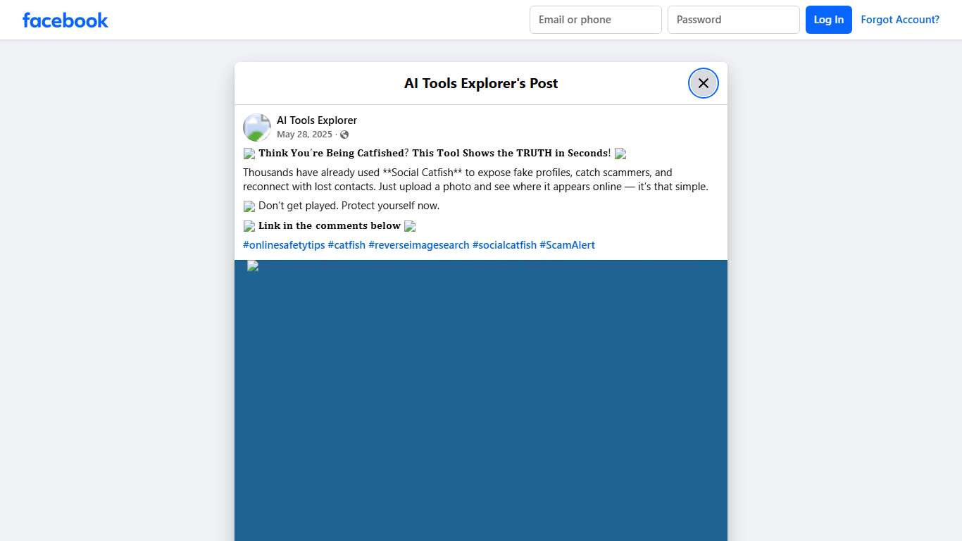 🚨 𝐓𝐡𝐢𝐧𝐤 𝐘𝐨𝐮’𝐫𝐞 𝐁𝐞𝐢𝐧𝐠 𝐂𝐚𝐭𝐟𝐢𝐬𝐡𝐞𝐝? 𝐓𝐡𝐢𝐬... - AI Tools Explorer Facebook