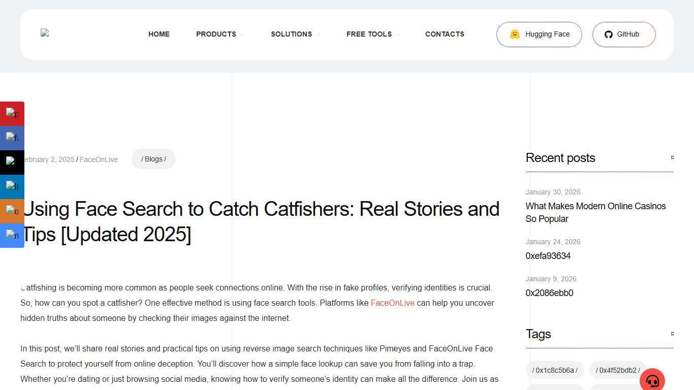 Using Face Search to Catch Catfishers: Real Stories and Tips [Updated 2025] - FaceOnLive : On-Premises ID Verification & Biometrics Solution Provider
